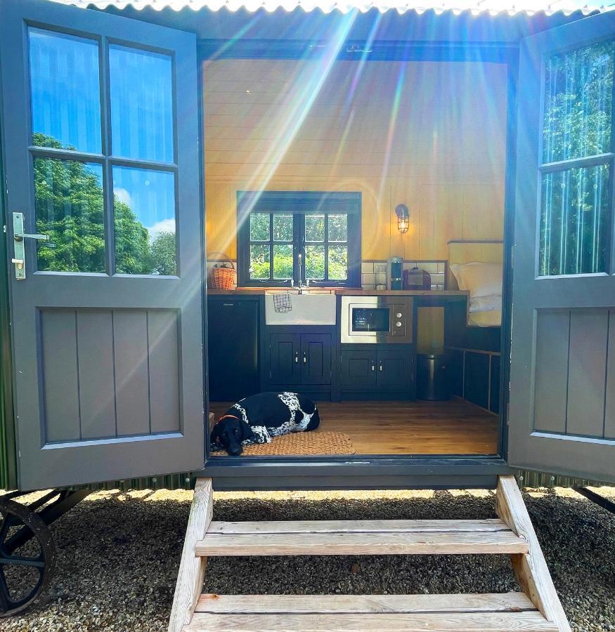 Old King William Shepherd Huts And Private Hot Tubs In North Norfolk Hunworth المظهر الخارجي الصورة